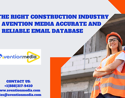 Get Construction Industry Email List Across The USA-UK