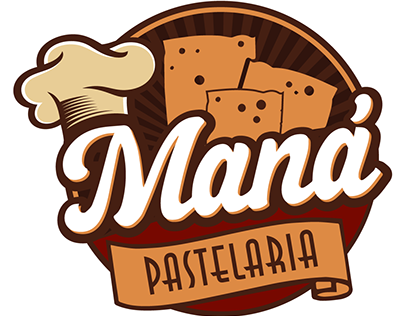 Logo Pastelaria Maná
