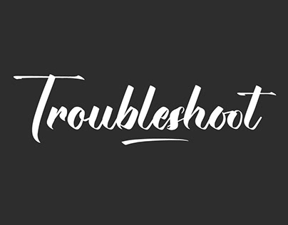Troubleshoot Font