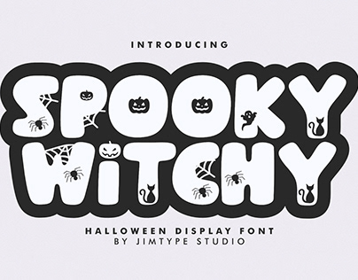 Spooky Witchy - Halloween Font - Spook Font - Free Font