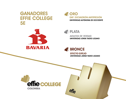 EAP Escuadrón Antipresión Oro Effie College Colombia 5E