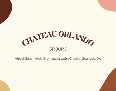 Chateau Orlando positioning the brand