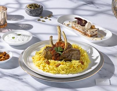 Food Photography for Emirates Airlines (Ramadan Meal)
