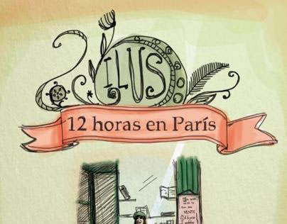 12 hours in paris illustration