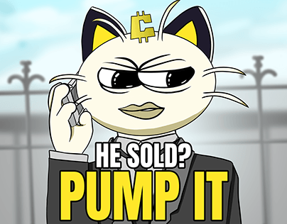 Project thumbnail - Art of my Freelancer - Pokemon Meo & bitcoin & meme