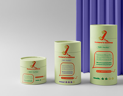 Nature's Calling Tampon Brand and Sustainable Packaging