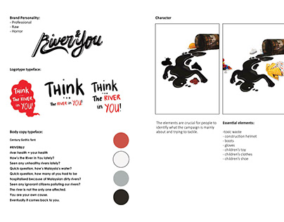 Think...the River in You (mockup campaign)