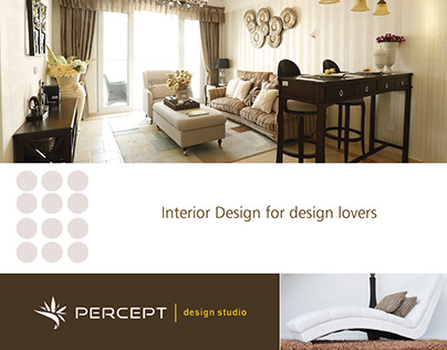 Interior Design Logo(Percept Design Studio