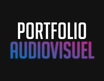Portfolio audiovisuel