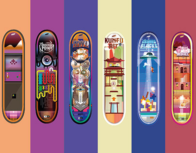 Skateboard Bonus. Dirección Artística