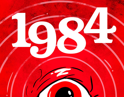 1984 Book Cover Design