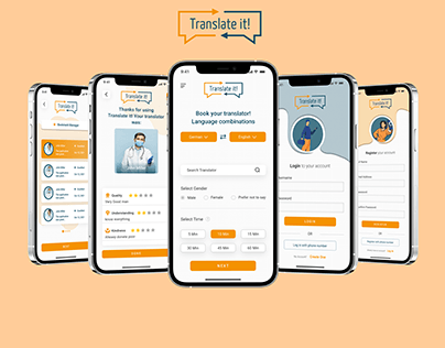 Translator Mobile App Design