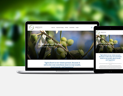 Cibus Fund - Website Design
