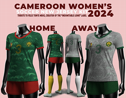 Cameroon Women's Soccer New Jersey Kit 2024