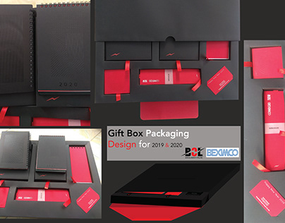 Corporate gift box packaging