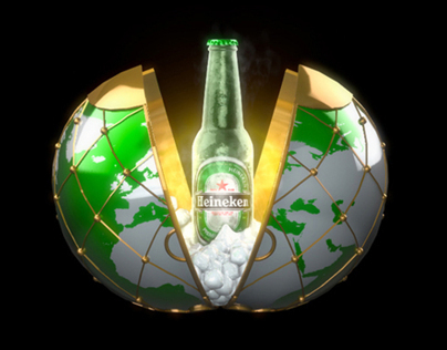 Heineken | 3D Hologramic Animation