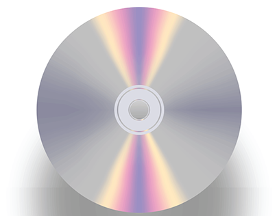 CD Disk In Illustrator