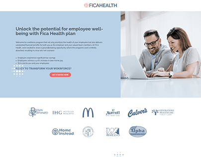 Project thumbnail - FicaHEALTH Illustrator To WordPress By Elementor