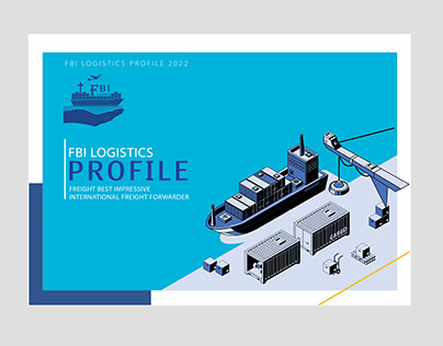 Profile company FBI Logistic - design by thaonu