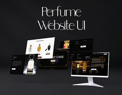 Website Presentation - Perfume Site