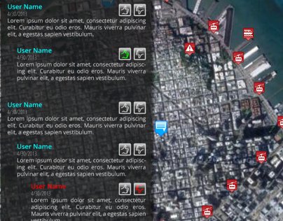 Social Mapping Web UI