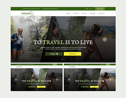 Avocado Travels Website