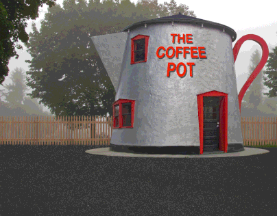 Pennsylvania, The Coffee Pot, Bedford, Lincoln Highway