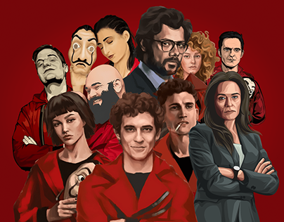 Learning from Money Heist characters