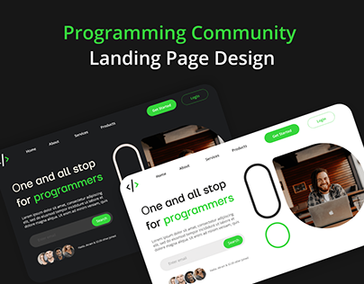 Programming Community Website Design