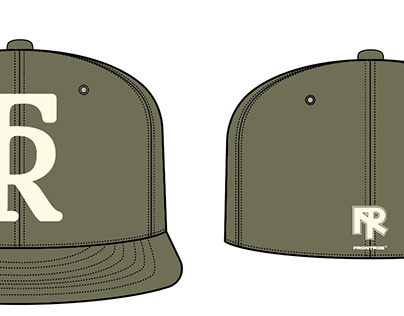 TRADMARK FITTED HAT FRNT ROE