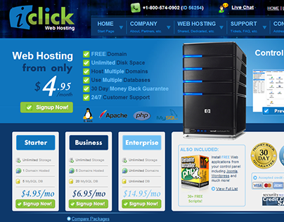iClick Web Hosting