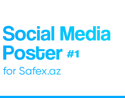 Safex.az x Social Media Poster