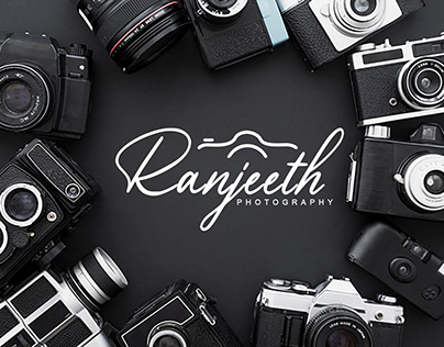 RANJEETH PHOTOGRAPHY Logo