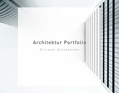 Architektur Portfolio - Master