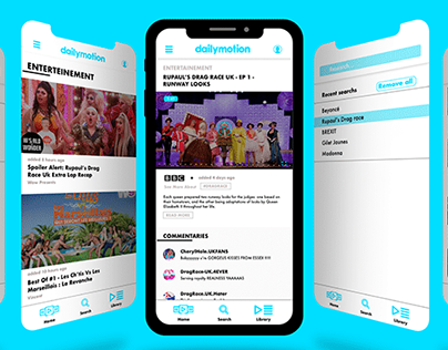 Dailymotion: a conceptual UX/UI case study