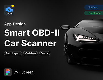 UI UX Design Freelance Project - OBD II Car Scanner