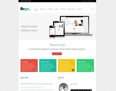Argo - A Complete e-Shop WordPress Theme