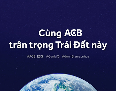 Cherish this Earth with ACB | ACB