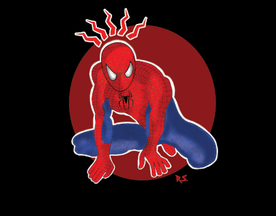 Spider Man – Processos da Ilustração