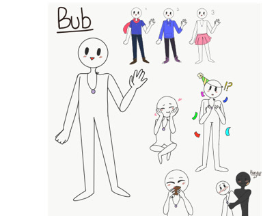 Bub (Character poses/Designs)