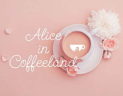 Alice in Coffeeland - coffee shop branding
