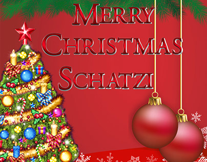 Merry Christmas, Schatzi eCard
