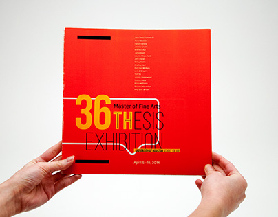 MFA Thesis Catalog and Collateral