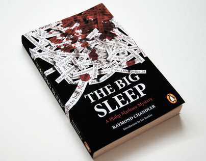 The Big Sleep book cover. Penguin Competition