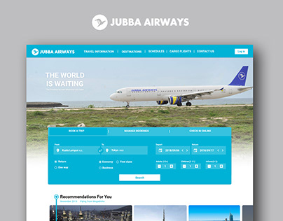 Redesign Jubba airways