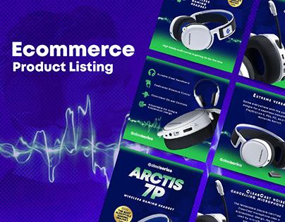 Ecommerce Product Listing / Arctis 7P