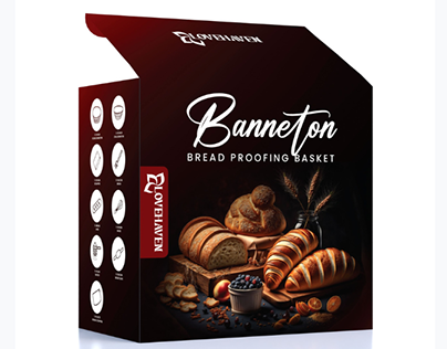 Amazon Product Packaging Design For Bread Basket