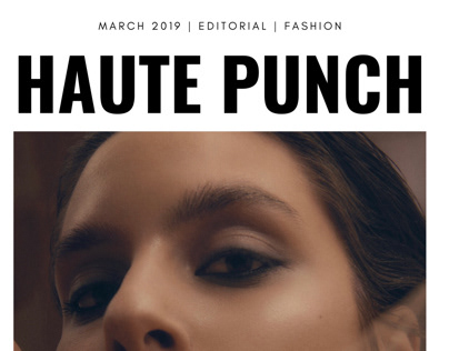 Editorial „Soft Light” for HAUTE PUNCH magazine