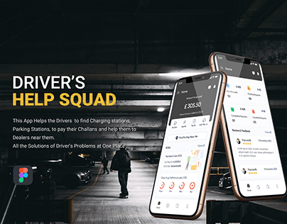 Drivers Mobile App UI UX Design