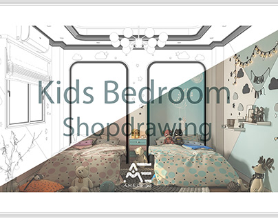 Kids Bedroom Shopdrawing
